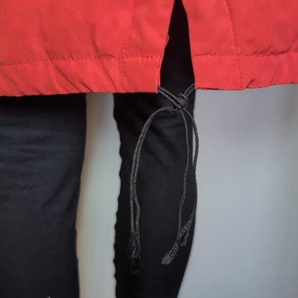 Calvin Klein Goose Down Winter Parka Coat CK Performance Mid Length Insulated XL - Picture 7 of 16